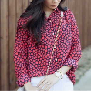Heart blouse